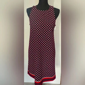 Banana republic size small red white and blue sleeveless dress